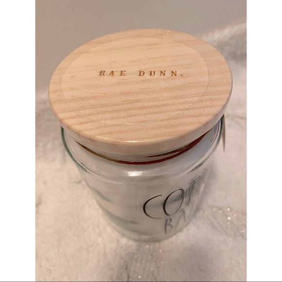 Rae Dunn COTTON BALLS container/holder - Picture 3 of 3